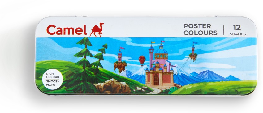 Buy Camel Student Poster Colours - Rich & Deep, 12 Shades Online at Best  Price of Rs 179 - bigbasket