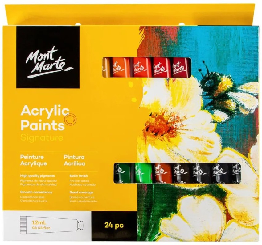 Mont Marte Acrylic Paint Set, Art Supplies