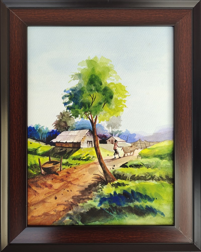 Dikxoo Landscape painting Watercolor 14.6 inch x 11.1 inch Painting Price  in India - Buy Dikxoo Landscape painting Watercolor 14.6 inch x 11.1 inch  Painting online at