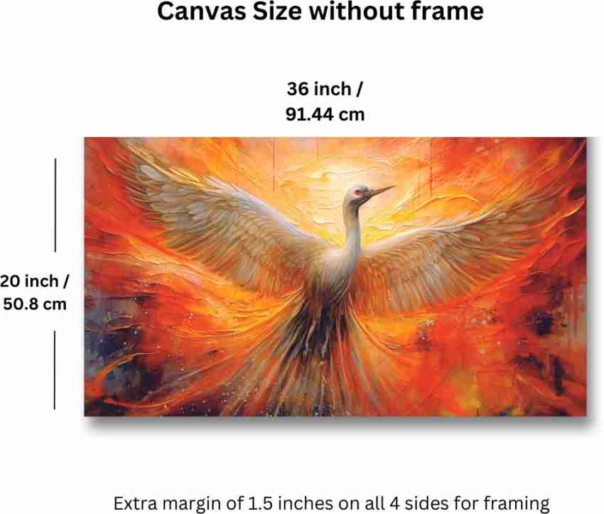 2024 Phoenix Poster Painting canvas 24*36inch