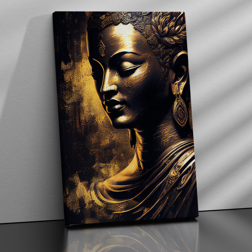 Buddha top canvas painting