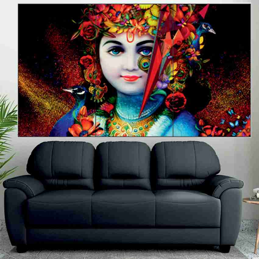 Krishna Canvas Painting Wall Painting For Living Room,, 43% OFF
