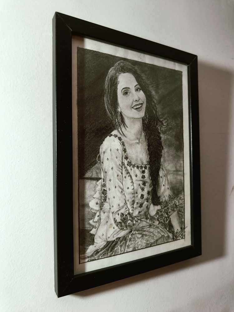Portrait of Scarlett Mellish Wilson, Prabhas, Gabriela Bertante, Nora Fatehi  by aryaa2784 on Stars Portraits
