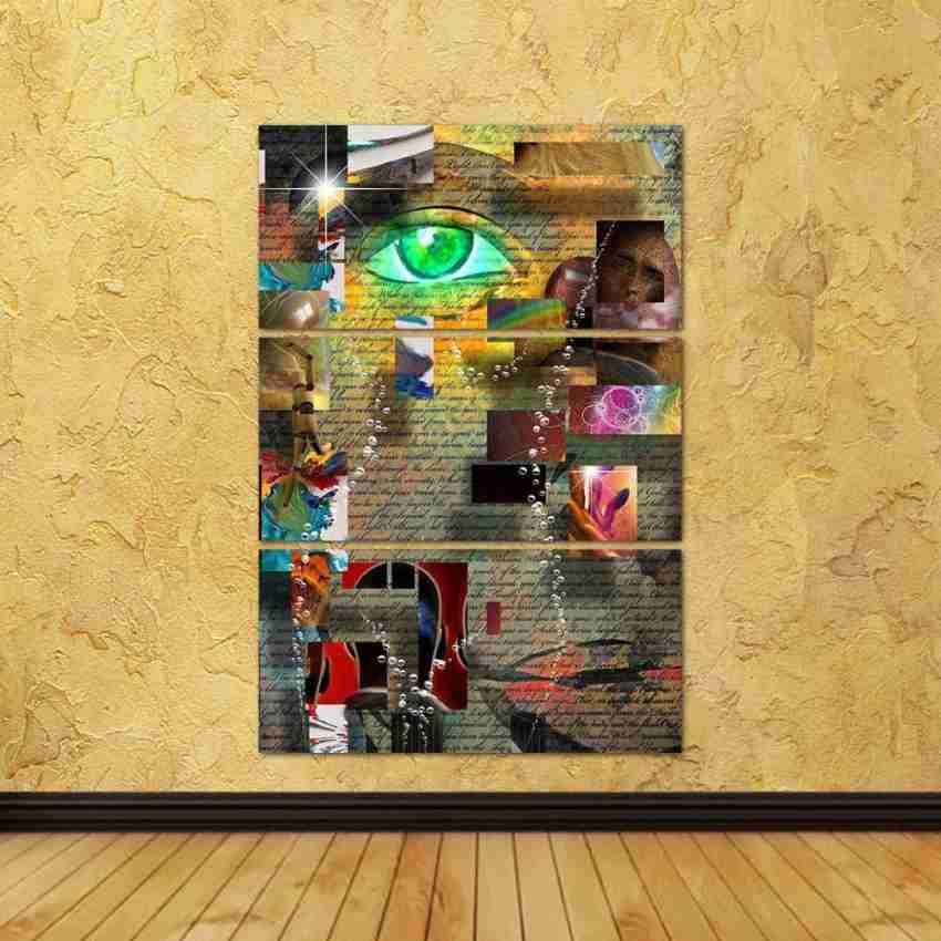 Artzfolio Surreal Abstract Art Split Art Painting 28 x 40.5 inch (71 x 103  cms) Digital Reprint 40.5 inch x 28 inch Painting Price in India - Buy  Artzfolio Surreal Abstract Art