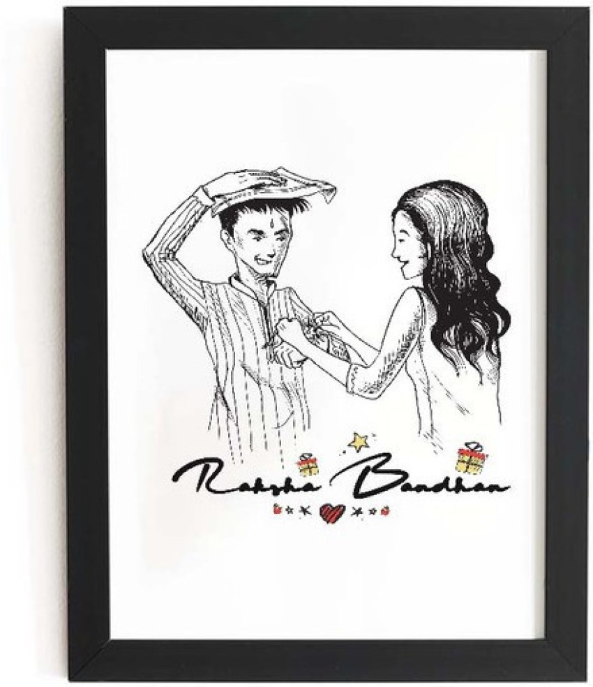 How to draw sister tying raksha bandhan to brother #rakshabandhan # Rakshabandhan #Pencildrawing #rakshabandhanspecial #rakhi… | Instagram