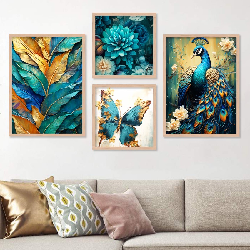 KOTART Aesthetic Decorative Wall Decor Painting with Frame for