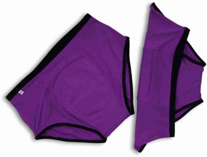 Superbottoms Women Periods Purple Panty - Buy Superbottoms Women Periods Purple  Panty Online at Best Prices in India