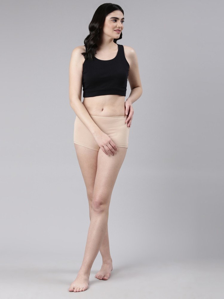 Faso Women Boy Short Beige Panty - Buy Faso Women Boy Short Beige Panty  Online at Best Prices in India