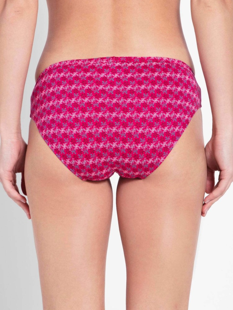 Jockey Women's Super Combed Cotton Mid Waist Bikini Panty 1410 – Online  Shopping site in India