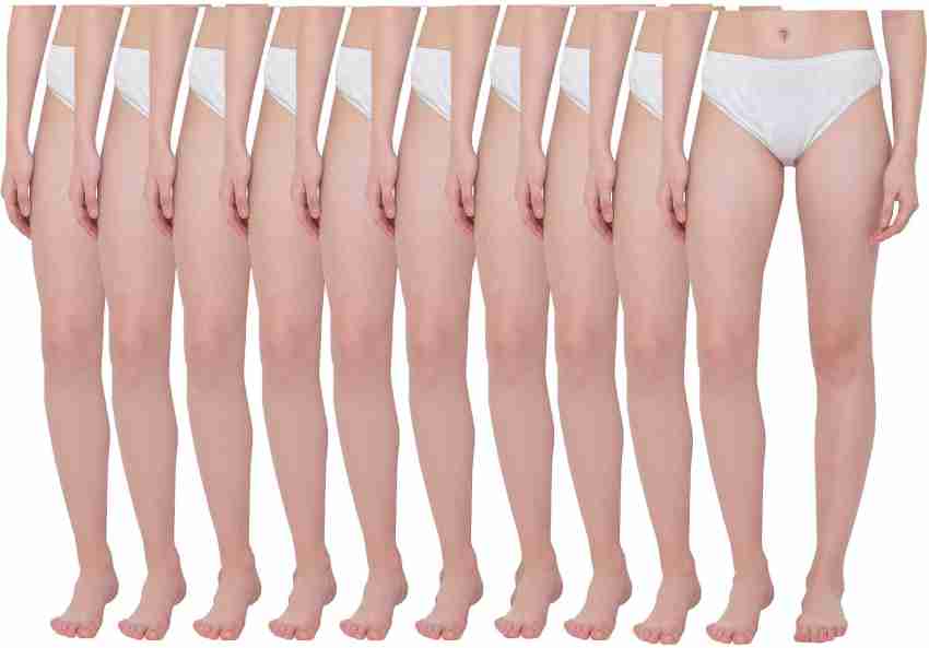 Buy jeoga Disposable Panty Non Woven Spunlace Pack of 10 White