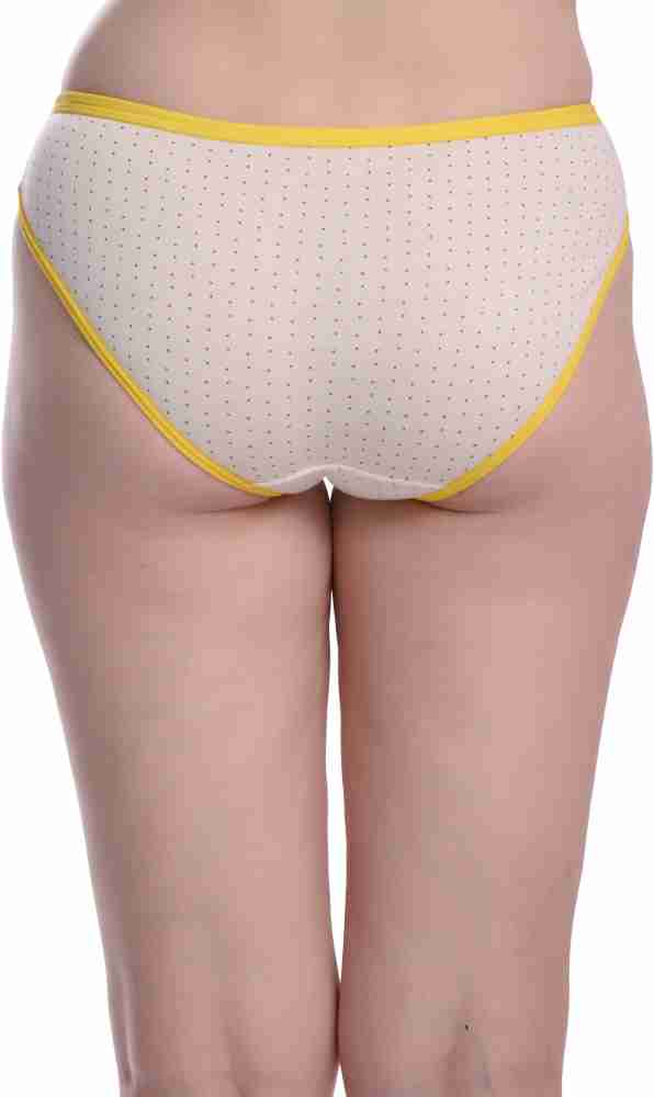 Cup's-In Women Hipster Yellow Panty - Buy Cup's-In Women Hipster Yellow  Panty Online at Best Prices in India