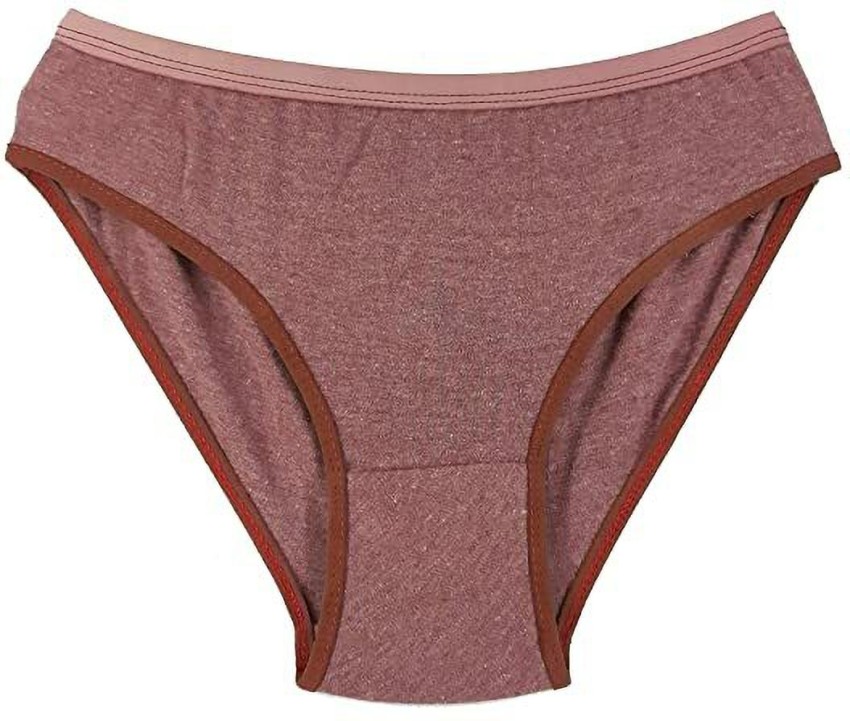 XXX Womens Hipster Panties Innerwear Combo Ladies Plain Cotton Briefs  Underwear Multicolor- Pack of 3