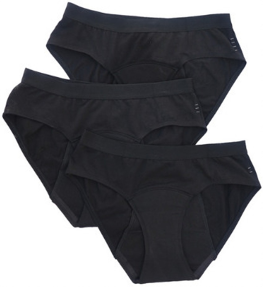 Mahina Women Periods Black Panty - Buy Mahina Women Periods Black