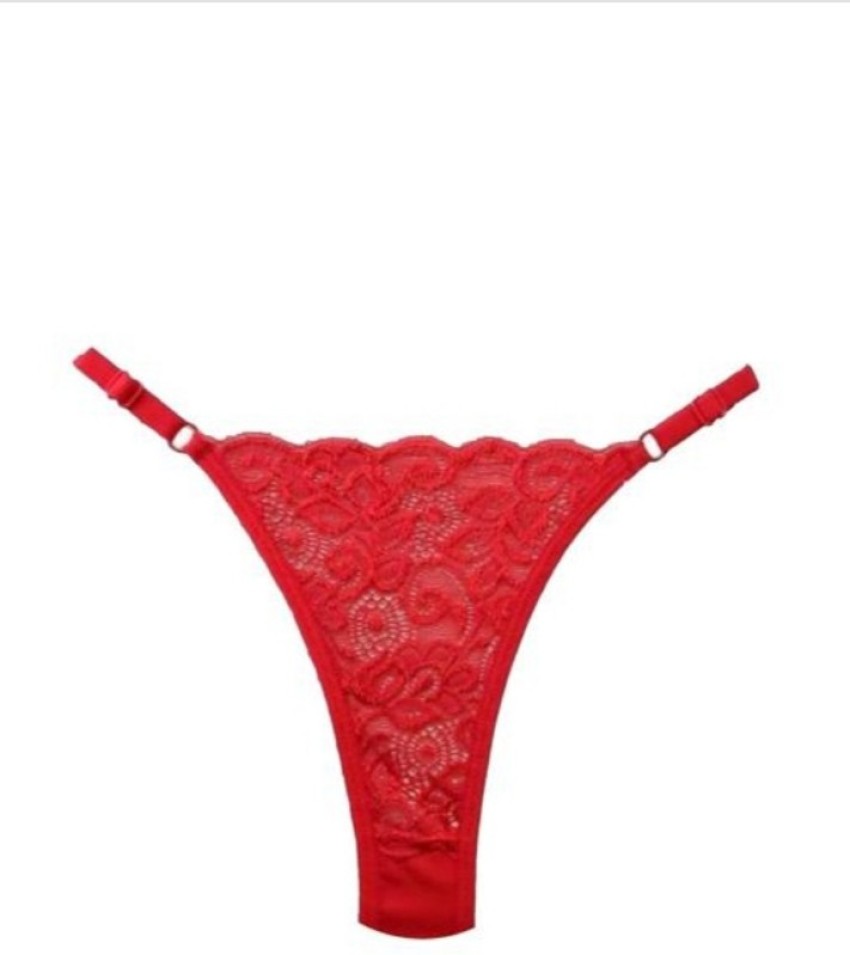 GRACE ENTERPRISES Women Thong Red Panty - Buy GRACE ENTERPRISES Women Thong  Red Panty Online at Best Prices in India