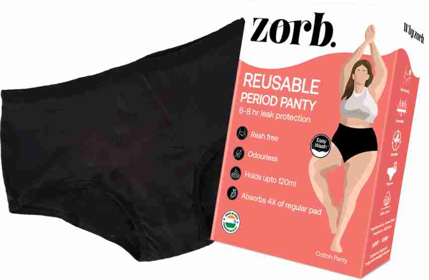 Buy Zorb Reusable Leak Proof Period Panty Online | Lemme Be