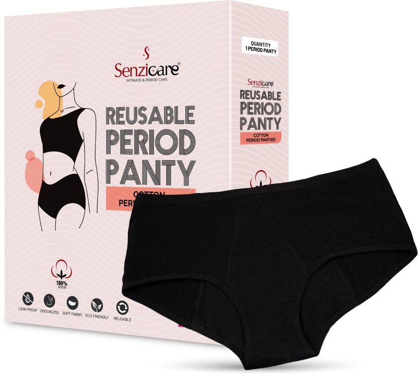 Sirona Reusable Period Panties for Women – XL Size, Leak Proof Protection  for Periods