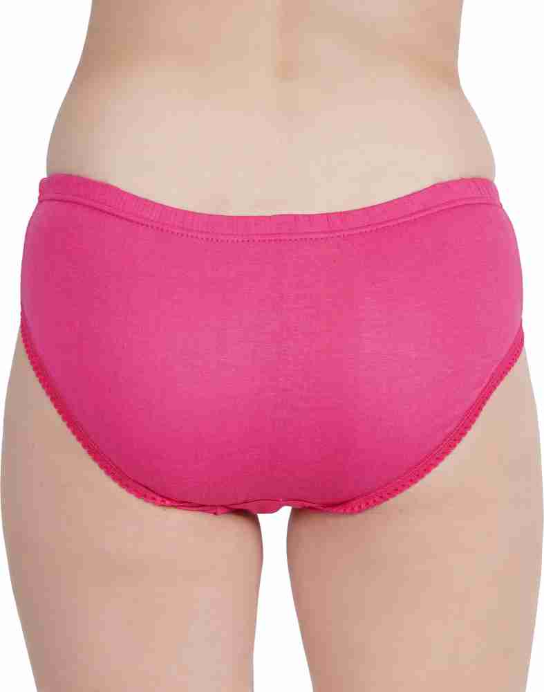 The sassy babe Women Bikini Pink Panty - Buy The sassy babe Women Bikini  Pink Panty Online at Best Prices in India