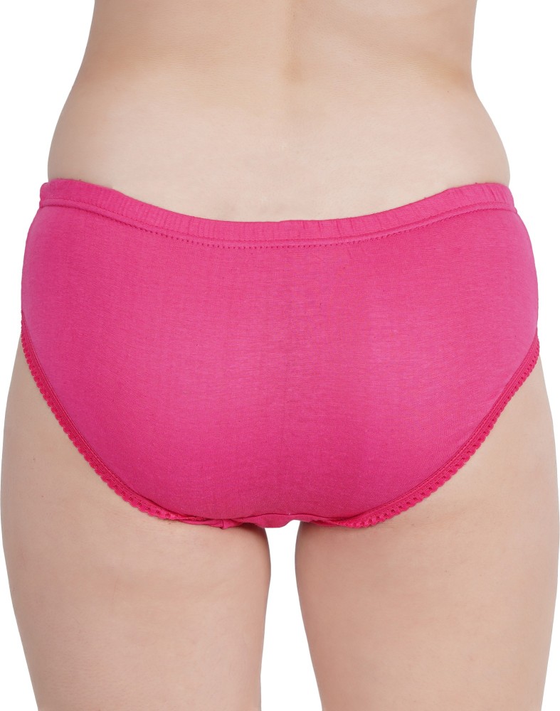 poloman Women Bikini Red, Pink Panty - Buy poloman Women Bikini Red, Pink  Panty Online at Best Prices in India