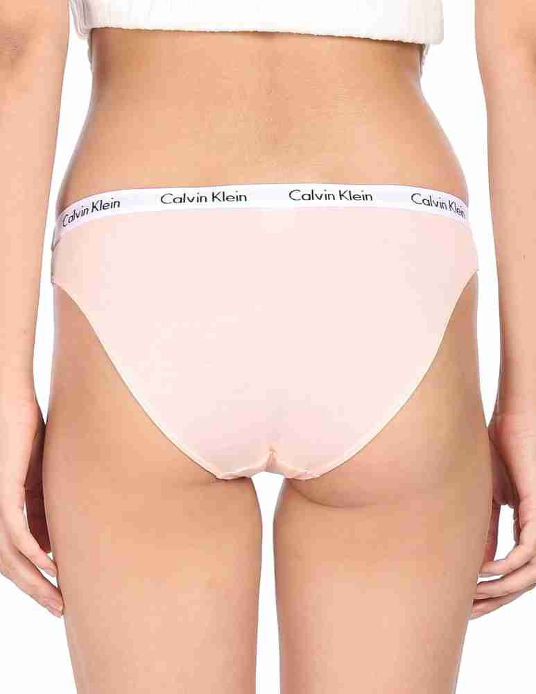Calvin Klein Underwear Women Bikini White, Pink Panty - Buy Calvin Klein  Underwear Women Bikini White, Pink Panty Online at Best Prices in India
