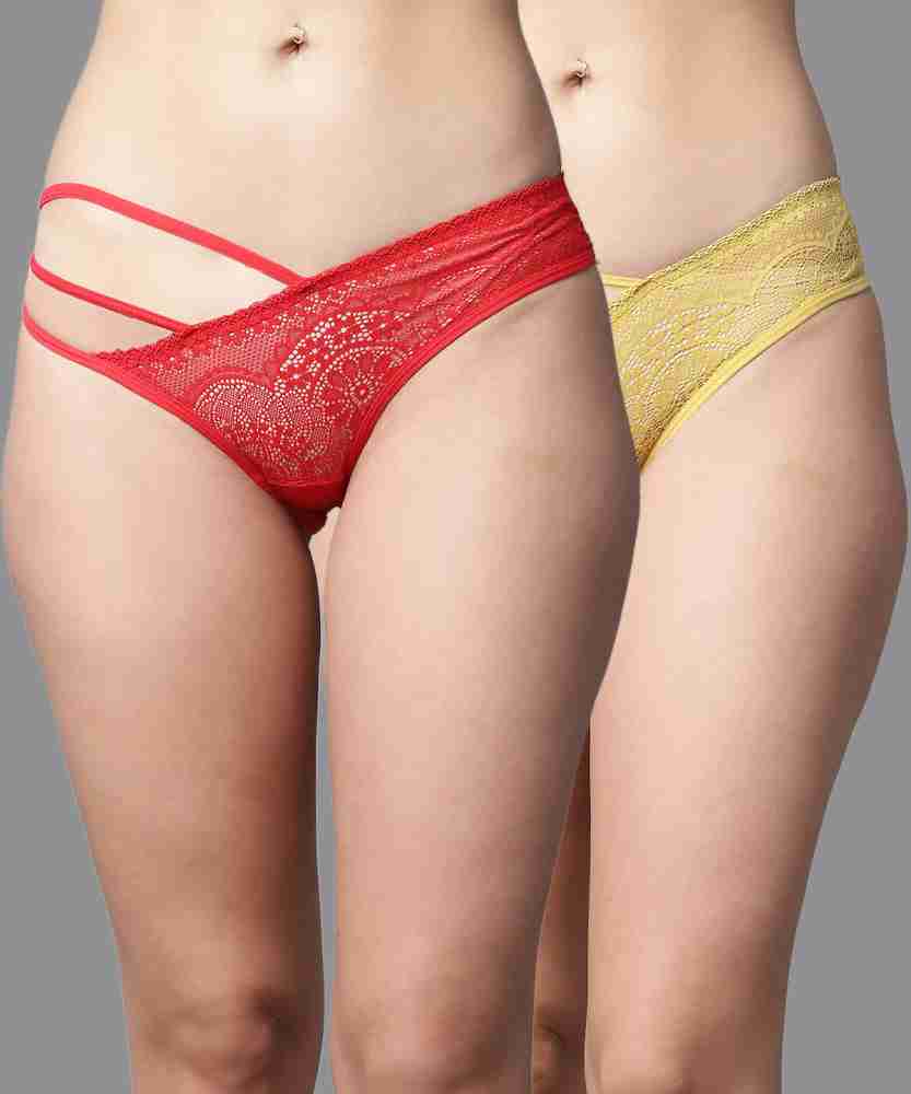 PrettyCat Women Thong Multicolor Panty