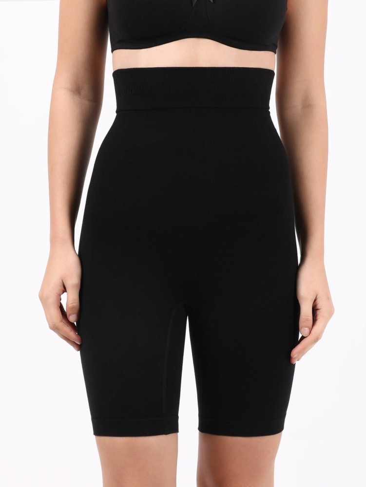 Buy Women's High Waist Cotton Rich Elastane Stretch Seamfree Shorts  Shapewear with Breathable Inner Thigh Panel - Skin SH08