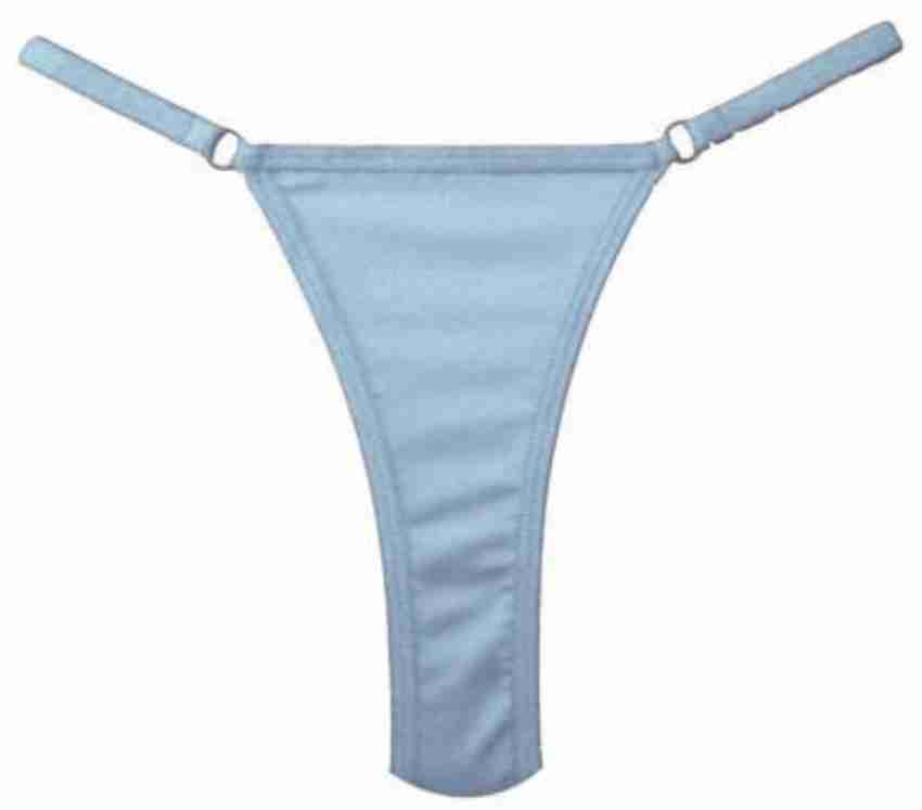 Vikimo Women's Sexy Lace G-String/T String/Thong Bikini Panty (Free Size)  (Pack of 3, Brown)