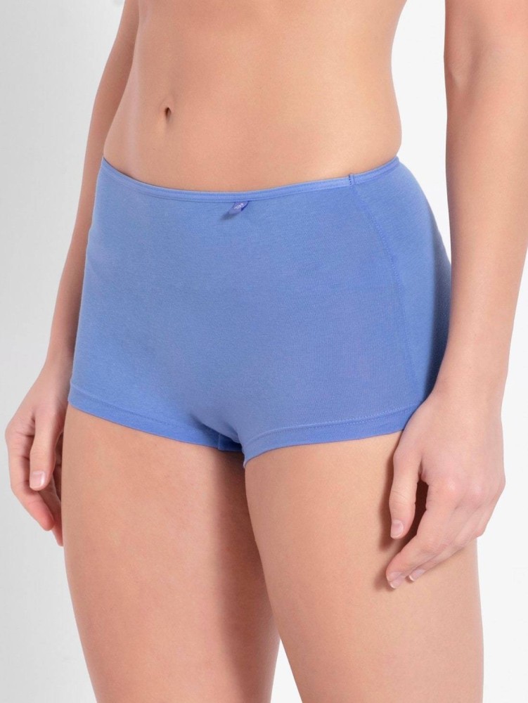 JOCKEY SS04 Women Boy Short Light Blue Panty - Buy Iris Blue