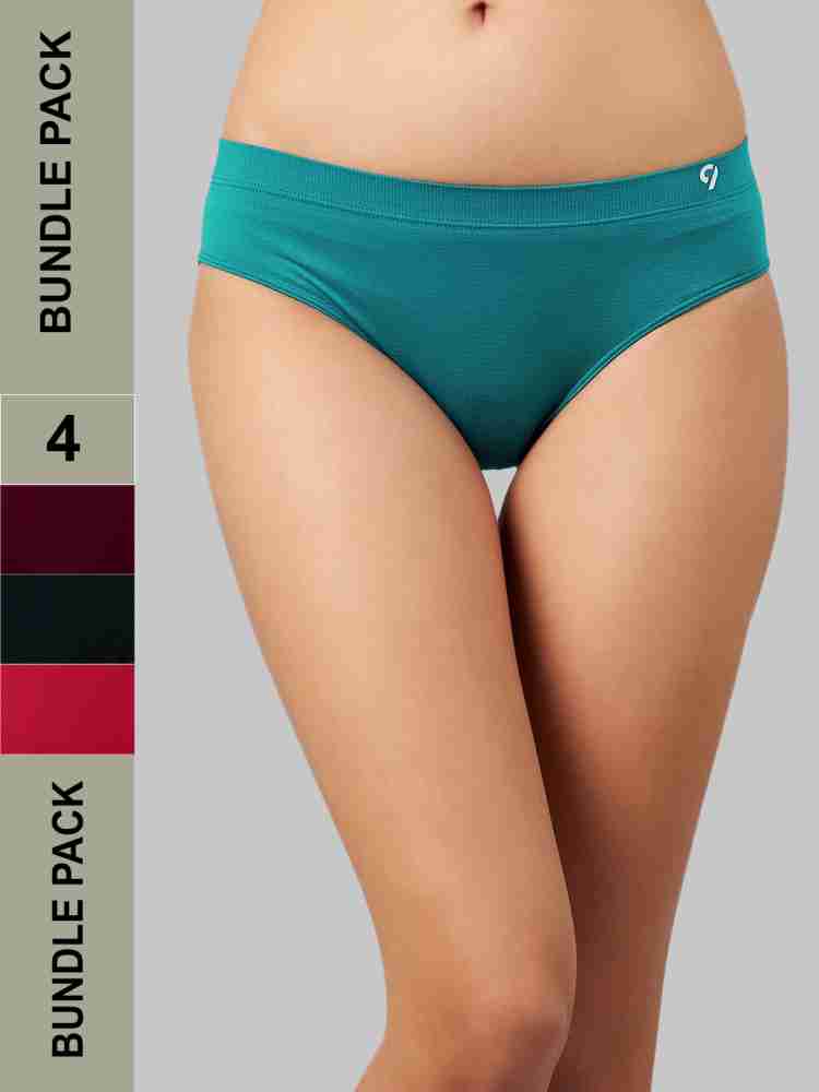 Colorful Comfort: Women's Multicolor Panty Pack Collection – C9