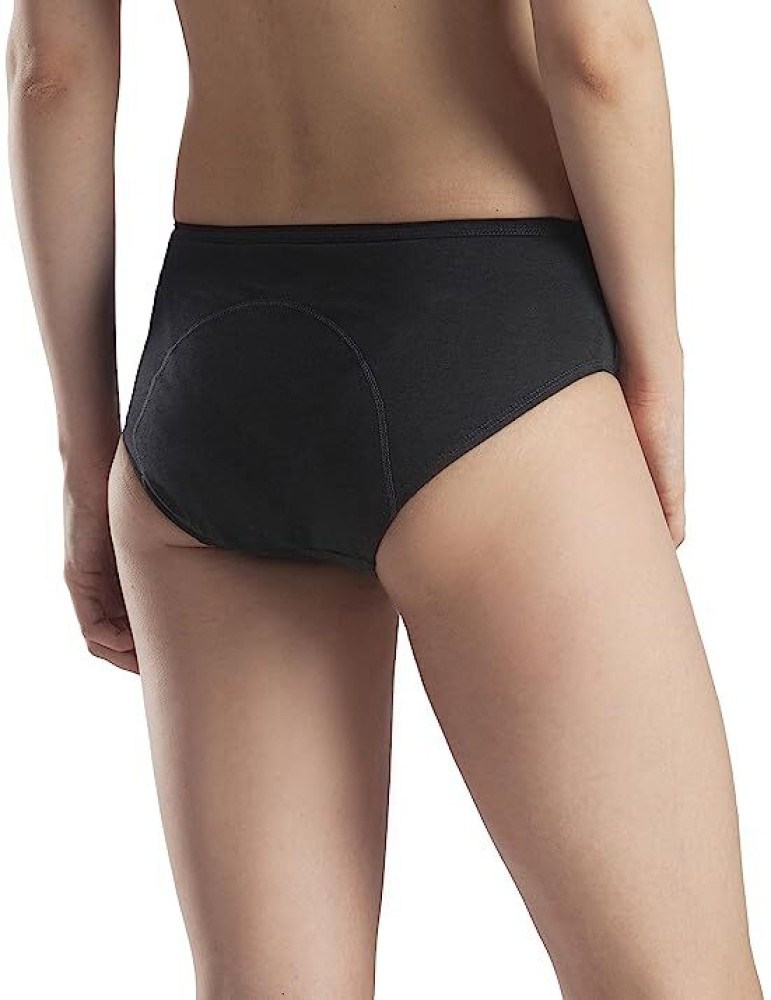 Buy Lavos Bamboo Cotton Brown/Gunmetal No Stain Periods Panty Online