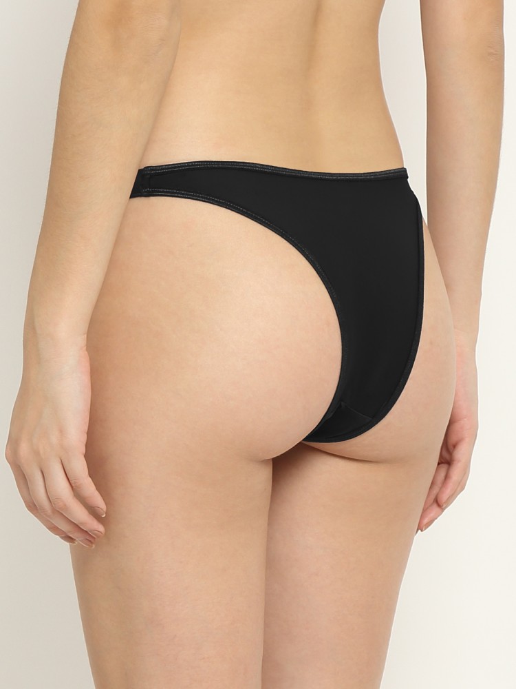 EROTISSCH Women Thong Black Panty - Buy EROTISSCH Women Thong