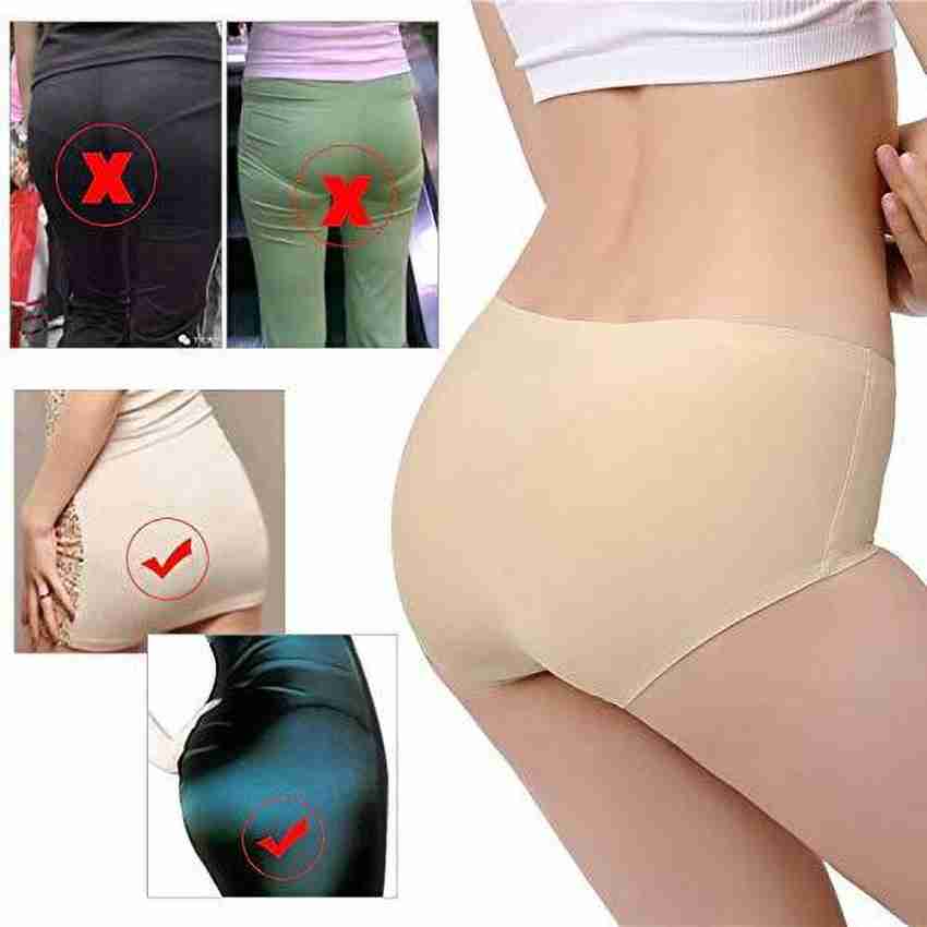 Buy MYYNTI 3 PCS Women's Cotton Ice Silk Seamless Panties Hipster Underwear  Breathable Full Coverage No Show Invisible Briefs Multicolor (XL) at