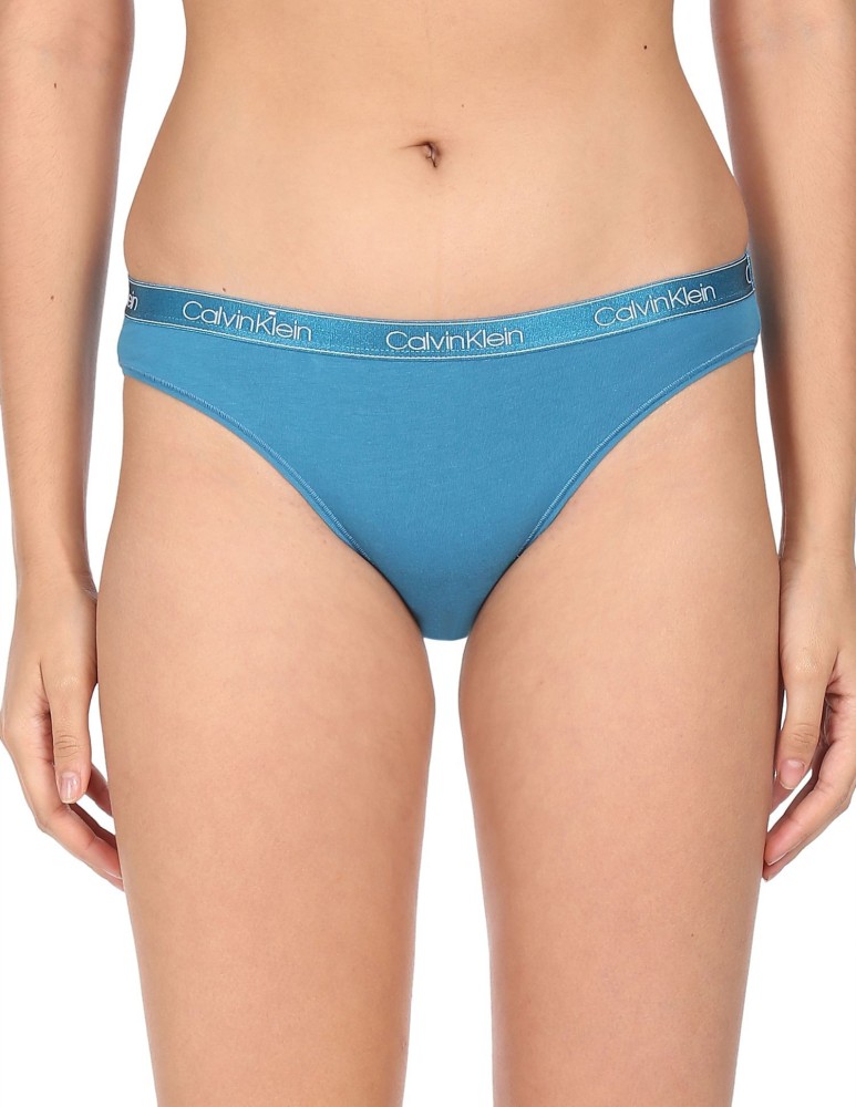 Calvin klein blue on sale underwear women's