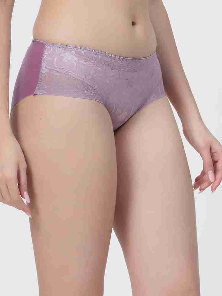 The sassy babe Women Thong Purple Panty - Buy The sassy babe Women Thong  Purple Panty Online at Best Prices in India