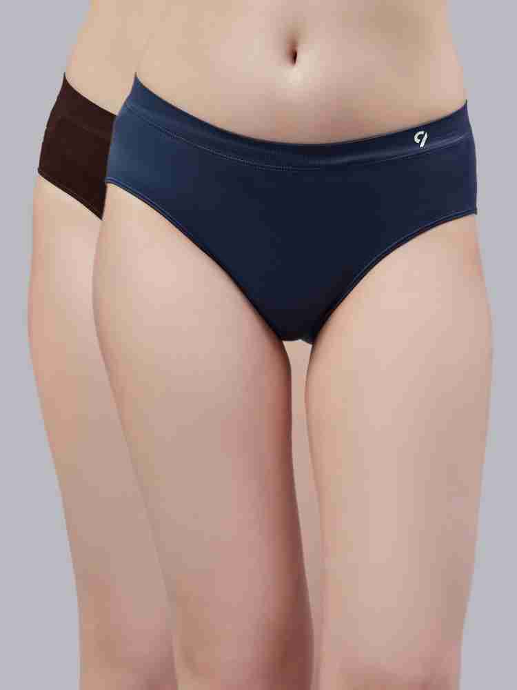 C9 Airwear Women Bikini Brown, Blue Panty - Buy C9 Airwear Women