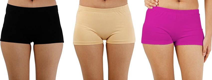 Boyshort Panties for Women Underwear for Ladies (Pack of 3