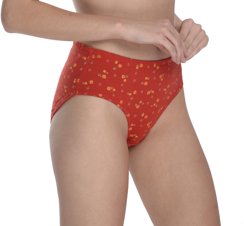Cup's-In Women Hipster Orange Panty - Buy Cup's-In Women Hipster