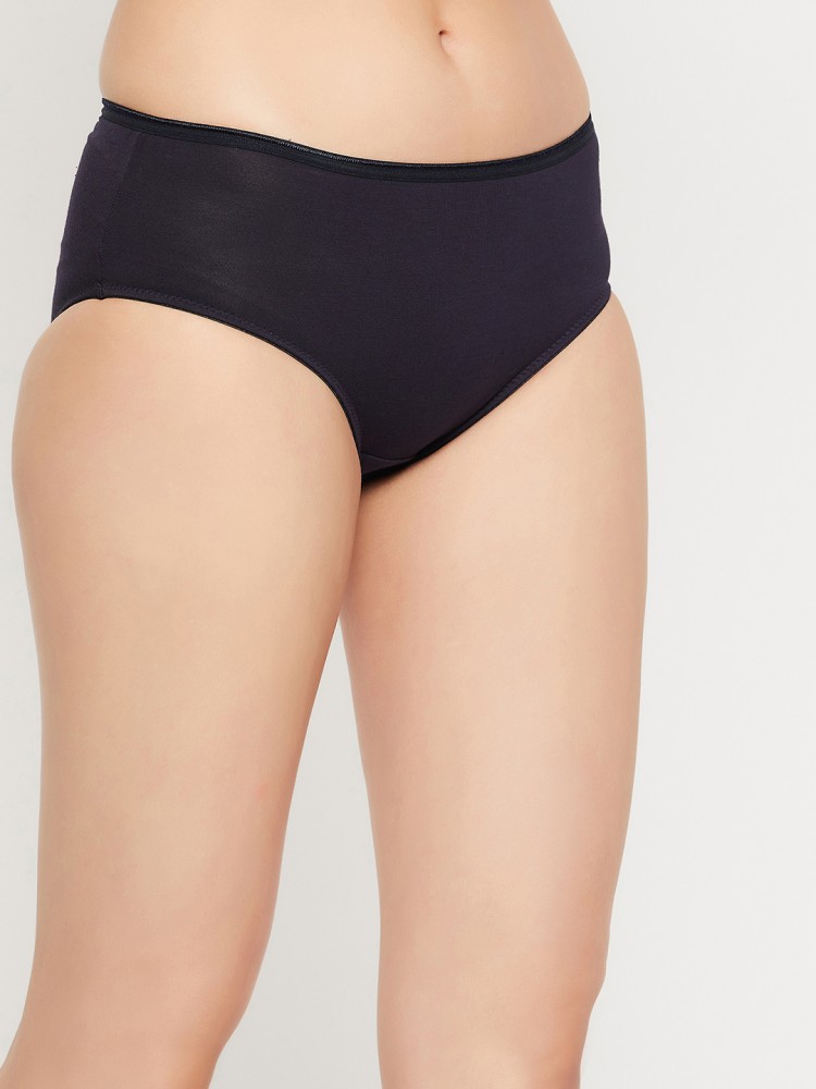 Clovia Women Hipster Black Panty - Buy Clovia Women Hipster Black Panty  Online at Best Prices in India