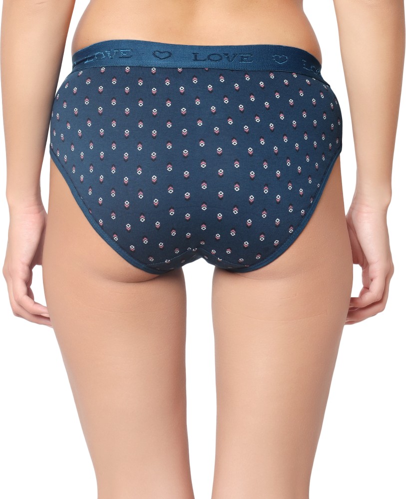 TrackFly Women Hipster Blue Panty - Buy TrackFly Women Hipster Blue Panty  Online at Best Prices in India