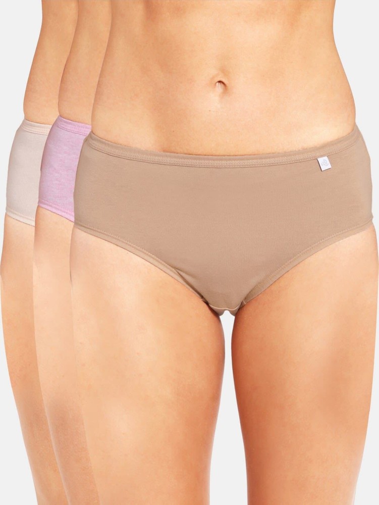 Buy Jockey 1406 Assorted High-Waist Hipster Panty - Pack Of 5 for