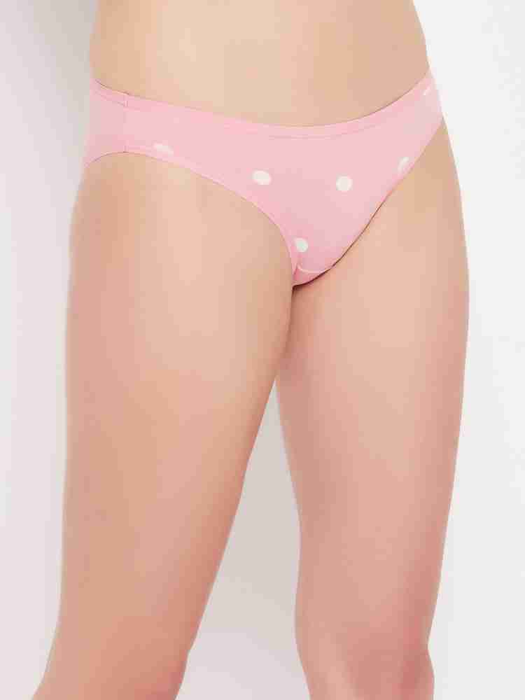 Clovia Women Bikini Pink Panty - Buy Clovia Women Bikini Pink Panty Online  at Best Prices in India