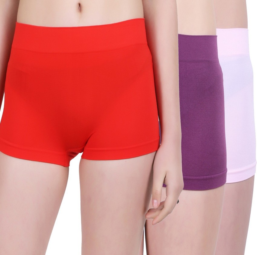 Classic Selection Women Boy Short Multicolor Panty - Buy Classic Selection  Women Boy Short Multicolor Panty Online at Best Prices in India