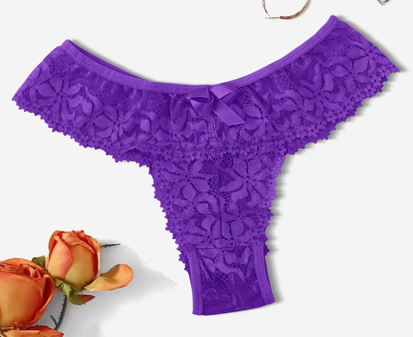 Cukoo Lacy Panty-Purple