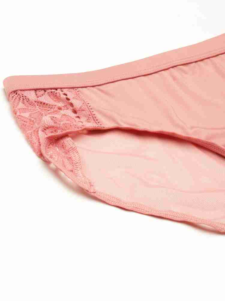 Buy Enamor P116 Lace Women Hipster Pink Panty Online at Best Prices in  India