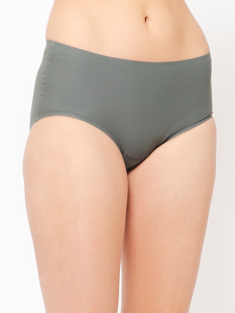 Seamless Underwear Women Mid-rise Knickers Ice Silk Ultra-thin