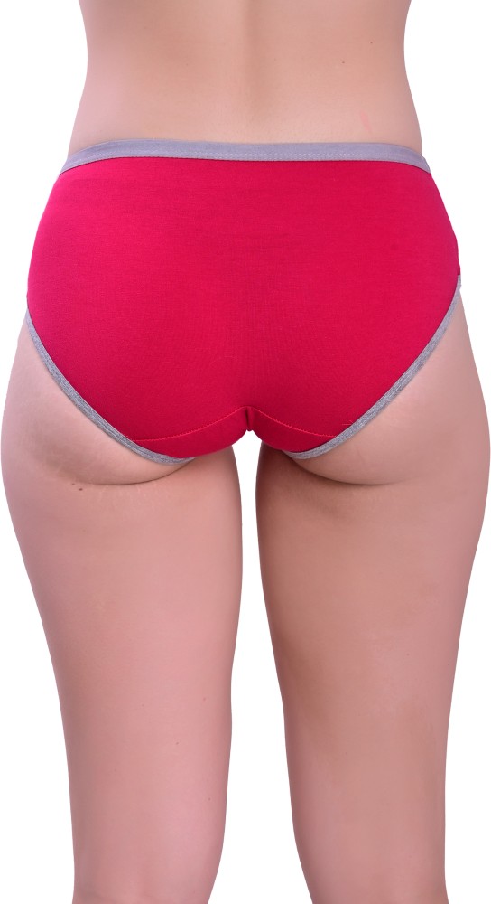 SHRYM Women Hipster Pink Panty - Buy SHRYM Women Hipster Pink Panty Online  at Best Prices in India