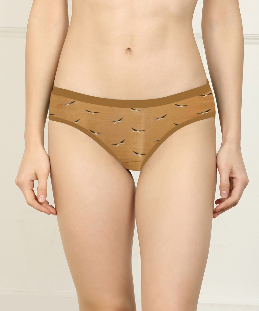 Cup's-In Women Hipster Brown Panty