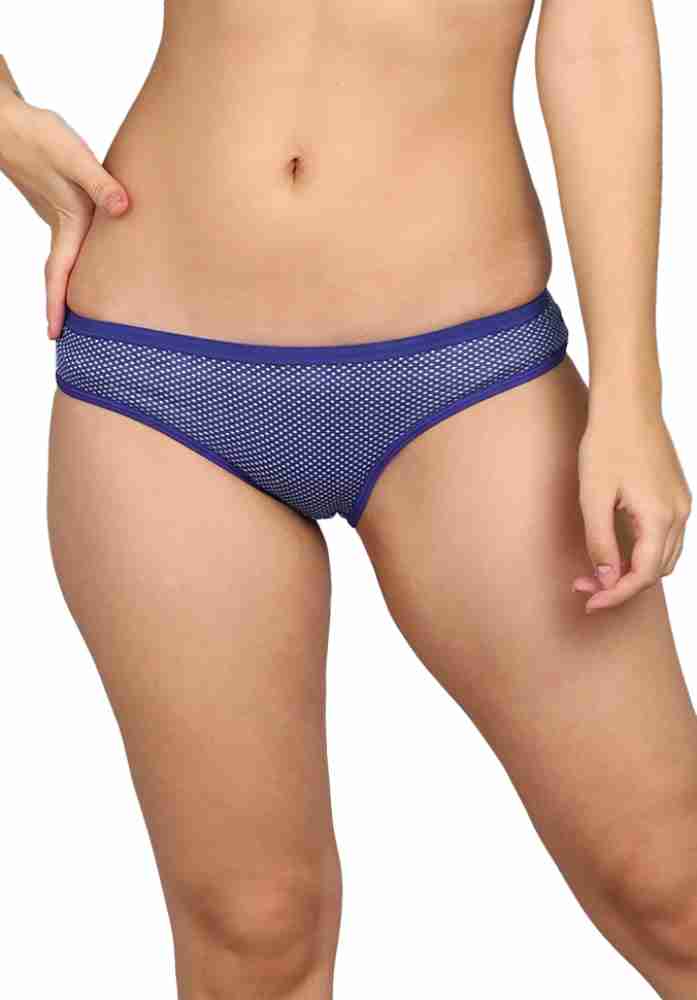 SHEBAE Women Hipster Blue Panty - Buy SHEBAE Women Hipster Blue Panty Online  at Best Prices in India