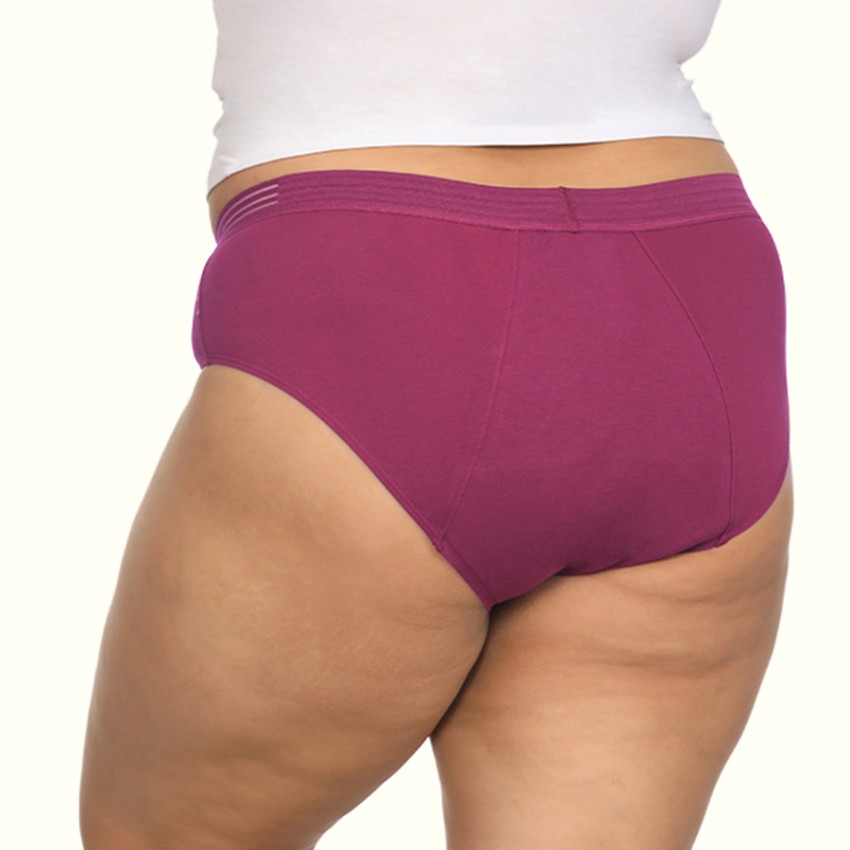 Mahina Leakproof Mid waist Reusable 2yrs Light Flow Women Periods Purple  Panty - Buy Mahina Leakproof Mid waist Reusable 2yrs Light Flow Women  Periods Purple Panty Online at Best Prices in India