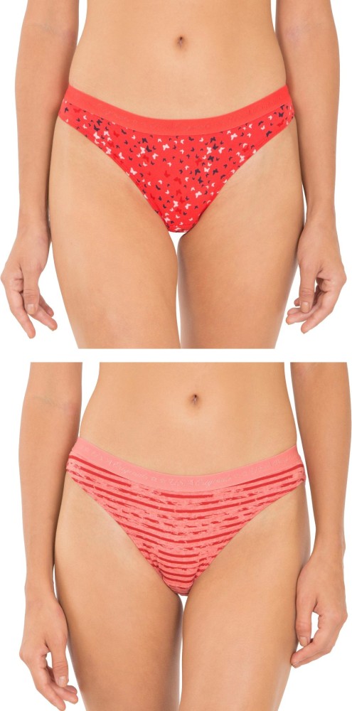 Buy Jockey Multi-Color Dark Prints Bikini Pack of 3 - Style Number- 1410  online