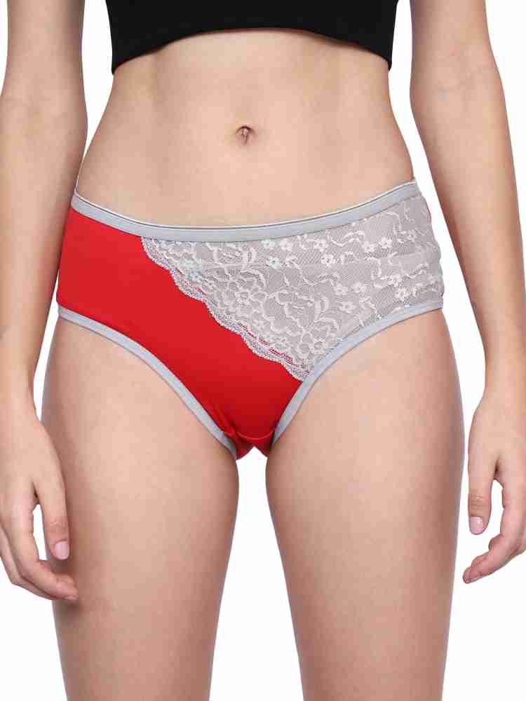 Set of 3 High Waist Panties,Women Hipster White Cotton Panty (Pack of 3)